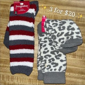 NWT fuzzy socks